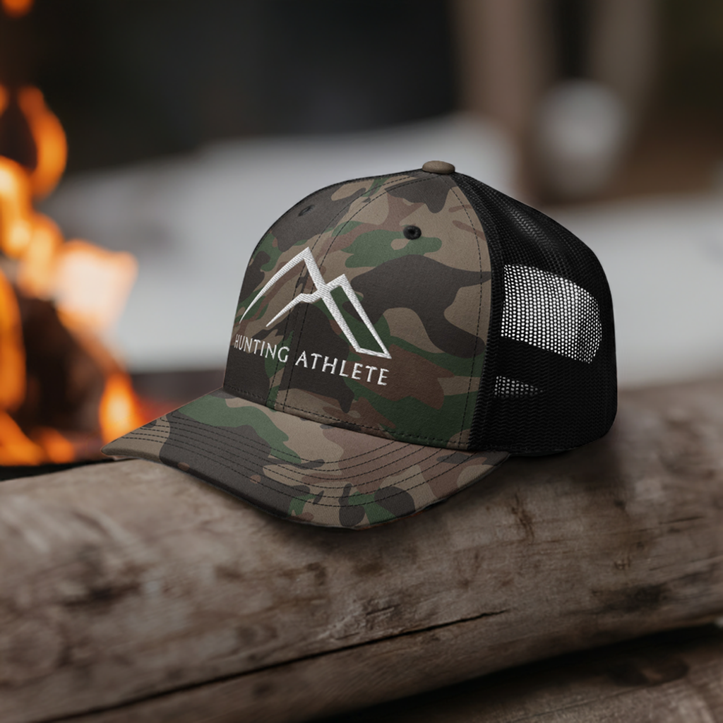 Camouflage Hunting Athlete Trucker Cap